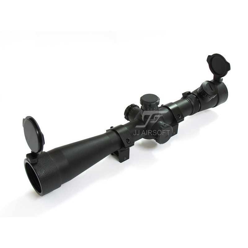 JJ Airsoft - 3.5-9x40 Sniper riflescope with Green/Red reticle