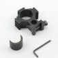 JJ Airsoft - Mount ring High diam. 25.4 / 30mm with 3 Picatinny rails