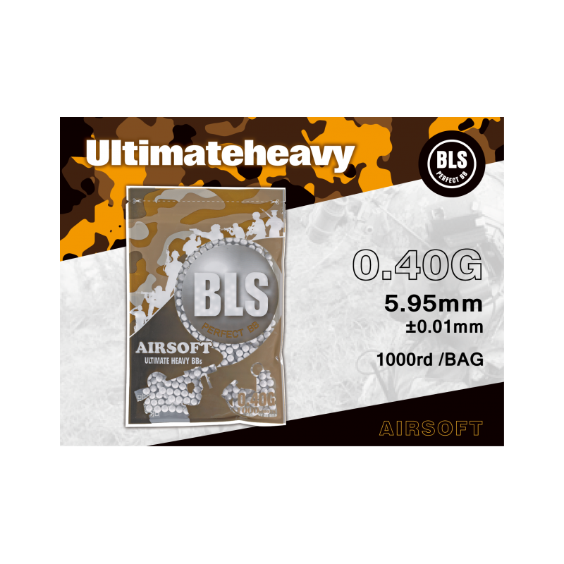 BLS - Bag of 1000 BIO BB's 6mm 0.40g