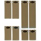 Set of 8 pieces RIS rail covers (Tan)