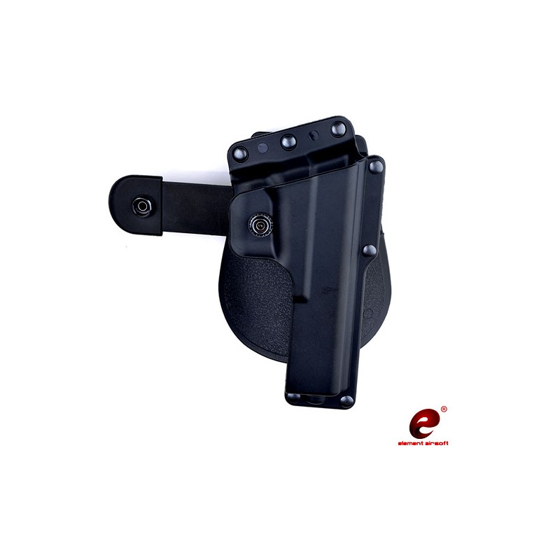 Element Airsoft - Holster tactique Glock G17 G18C (Noir)