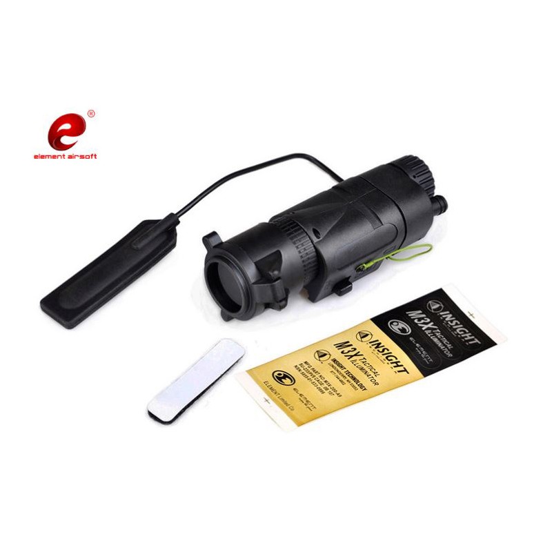 Element Airsoft - Tactical flashlight Illuminator M3X (black)