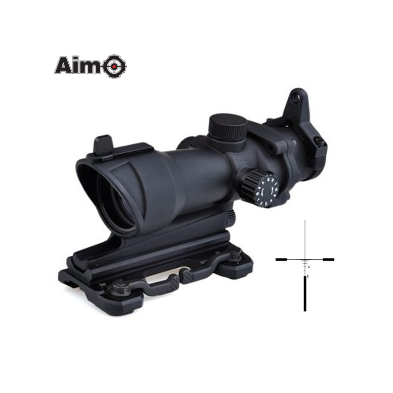 AIM-O - ACOG 4x32 scope with QD mount (black)