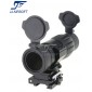 JJ Airsoft - ET FXD magnifier x4 with killflash and QD mount