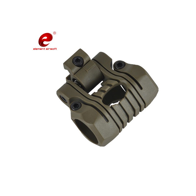 Element Airsoft - 5 positions Flashlight / Laser Mount (Tan)