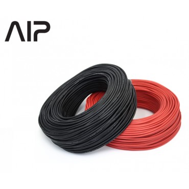 AIP - Cable électrique souple 1 mètre NOIR