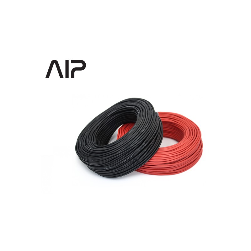AIP - Cable électrique souple 1 mètre NOIR