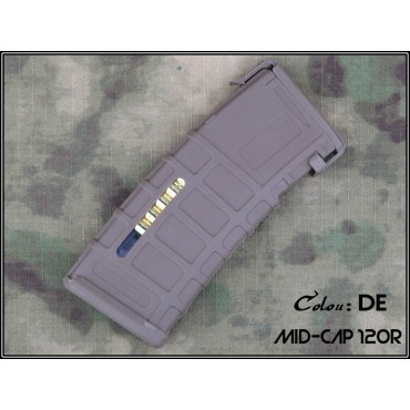 Big Dragon - Mid cap Tan Magazine for M4/M16 PMAG style