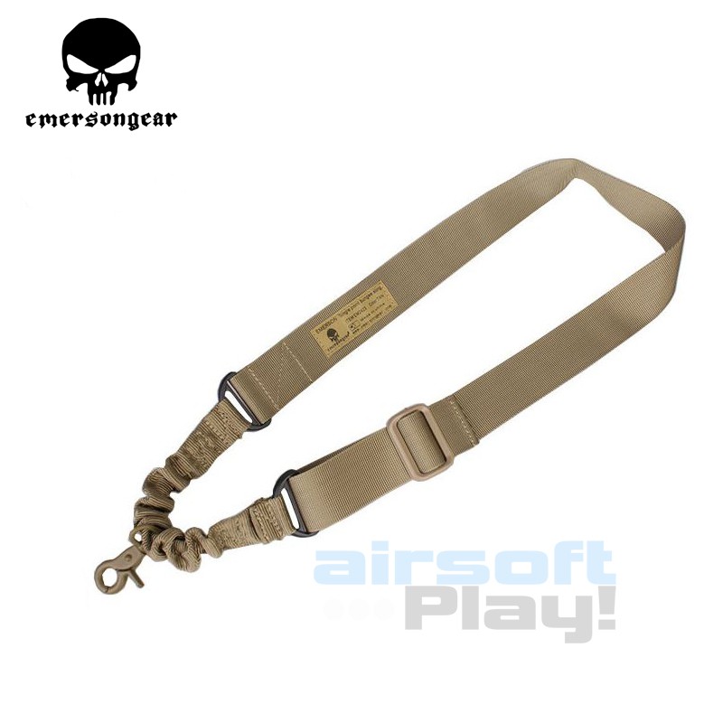 Emersongear - Sangle tactique 1 point Tan I Airsoft-Play